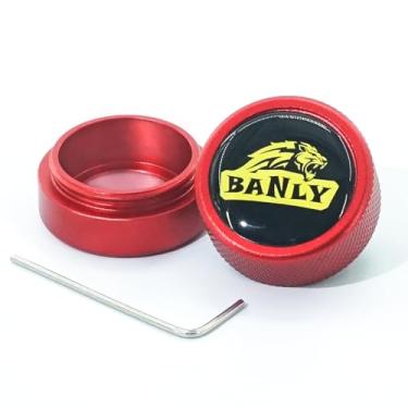 Imagem de Banly Suporte redondo de giz de piscina, suporte de giz portátil para tacos de sinuca, mini suporte magnético de giz de bilhar, caixa de giz para taco de sinuca caixa de recipiente para ferramenta de