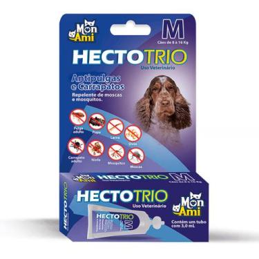 Imagem de Anti Pulgas e Carrapatos Hectotrio M Cães de 8a16kg 3 ml - MON AMI