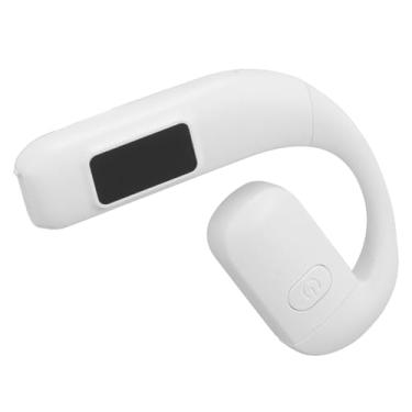 Imagem de Fone de Ouvido Bluetooth V5.5 Fone de Ouvido Bluetooth único Com Cancelamento de Ruído, Microfone Rotativo de 180 °, Reprodução de 30h, para Esportes Ao Ar Livre (Branco)
