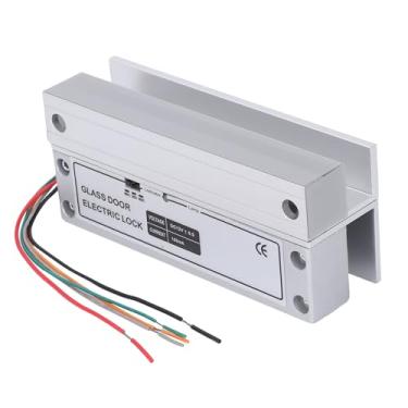 Imagem de Fechadura de Trinco Elétrico, Fechadura de Porta de Trinco Eletrônico DC 12V Fail Security para sistemas de Controle de Acesso, Fechadura de Trinco Elétrico para Porta de Vidro Sem