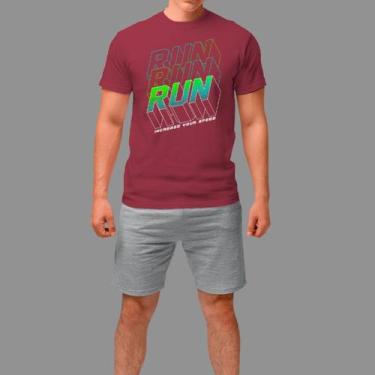 Imagem de Camiseta Básica Masculina Streetwear Casual Gola Redonda - Rodliwes, V