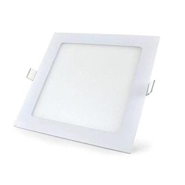 Imagem de Taschibra 15090139, Painel LED 9 Quadrado Embutir 3000K, 3W, Branco