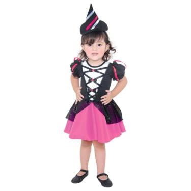 Imagem de FANTASIA BRUXA ENCANTO-ROSA BEBE-M
