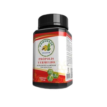 Imagem de Impulsione a Imunidade – 90 Cápsulas de Própolis Vermelha – Sem Álcool – Puro Original e Concentrado – 45 Dias de Suplemento – 840mg