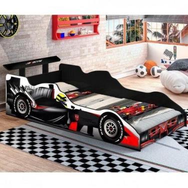 Imagem de Mini Cama Infantil Carro Formula 1 - J&A Móveis