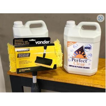 Imagem de Combo Perfect Clear 5L +Vassoura extensível Vonder
