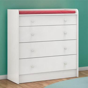 Imagem de Cômoda Trocador York Branco - Mais de Casa