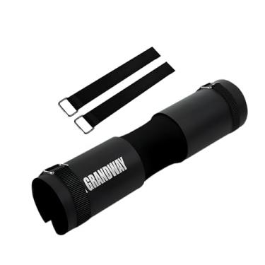 Imagem de Almofada avançada de agachamento – Almofada de barra para impulsos no quadril, agachamentos e pulmões – Almofada de apoio para barra de agachamento de pescoço e ombro para conforto extra premium