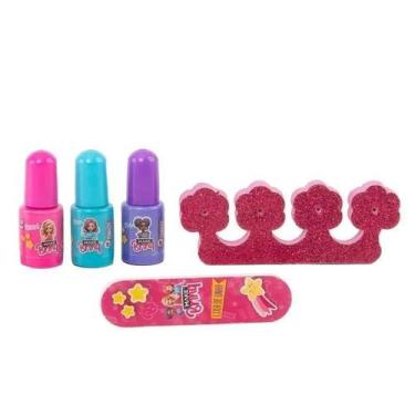 Imagem de Kit Salão de Unhas Infantil Antialérgica Make Brinq - Polibrinq