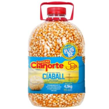 Imagem de Milho Ciaball Plus 82 Mushroom para Pipoca Doce Gourmet 4,5kg Cianorte, Milho para pipoca tipo mushroom com alto rendimento, pipoca grande, pipoca gourmet redonda