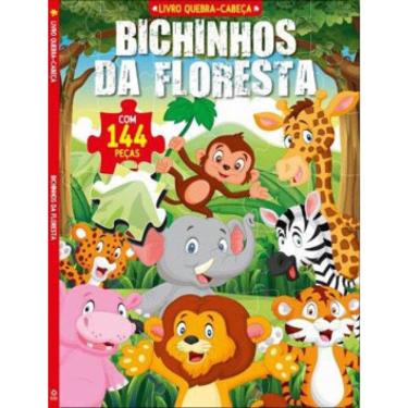 Imagem de Bichinhos Da Floresta - Livro Quebra-Cabeça