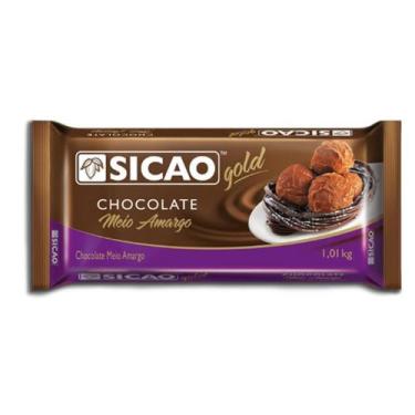 Imagem de Chocolate meio amargo sicao 1,01 kg