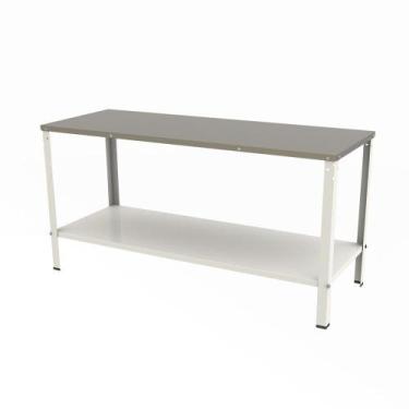 Imagem de Mesa Bancada Apoio Panificadora Desmontável 160L X 60P X 87A M-160 - B