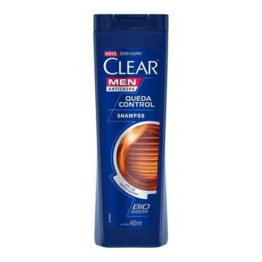 Imagem de Shampoo Anticaspa Queda Control Masculino 400ml Clear Men, 400ml