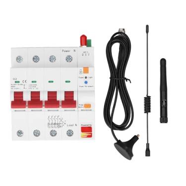 Imagem de Disjuntor Inteligente 63A Com Medição, Temporizador para e Proteção contra Sobrecorrente Doméstica, Localizador de Curto-circuito, Controle de Proteção contra Sobrecarga (AC400V)