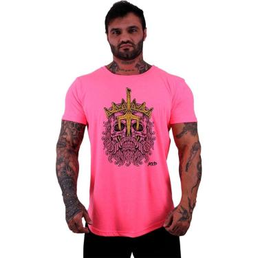 Imagem de Camiseta Longline Manga Curta MXD Conceito King Skull-Masculino