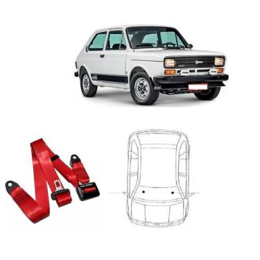 Imagem de Cinto de Segurança estático de 3 pontos dianteiro Fiat 147 - Dialp, Ve