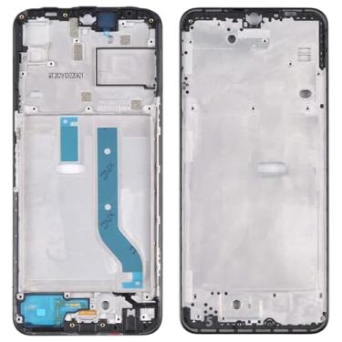Imagem de YUNCHAO Acessórios telefônicos Placa de moldura de estrutura LCD da casa frontal para Motorola Moto G50 5G Substituição do telefone celular
