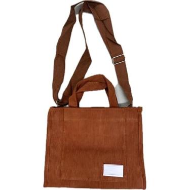 Imagem de bolsa feminina transversal veludo quadrada(Com zíper laranja)