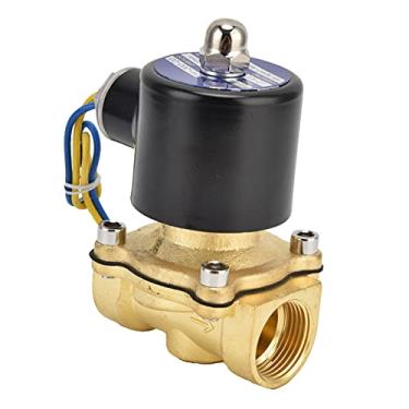 Imagem de Válvula Solenóide Elétrica G3 4in Válvula Solenóide Normalmente Fechada Válvula Elétrica Válvula de Bronze para Água Ar Gás Industrial Válvulas Solenóides (Hyuduowz2axh3dg4-11)
