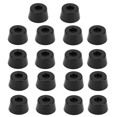 Imagem de Almofadas para Pés de Proteção de Móveis, Almofadas Antiderrapantes para Pés de Móveis, Tapete de Proteção para Cadeiras de Mesa de Chão de 18 Peças, Borracha Sintética, óleo,