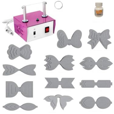 Imagem de Kit Máquina de Cortar Fita para Laços com Cola e Moldes Artmaq - K24