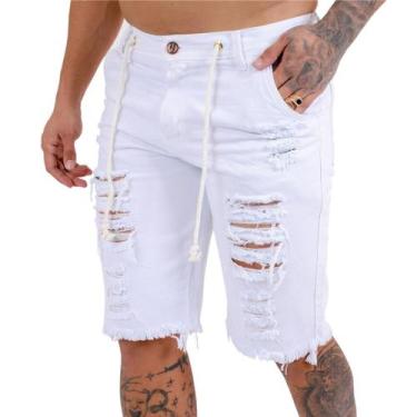 Imagem de Kit 3 Bermudas Masculinas Cores: Trio de Cores Versáteis - Fortaleza J
