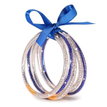 Imagem de CENAPOG Pulseira de gelatina para dia de jogo para mulheres, fãs de esportes, joias de futebol para mulheres, roupas de dia de jogo, acessórios de futebol, One Size, Liga metálica, Sem Pedra Preciosa