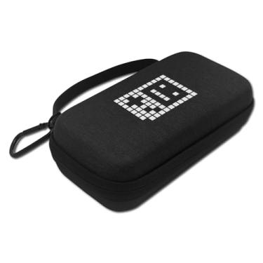 Imagem de GameLo Capa H Para Console Portátil Rg35Xx H, Inclui Alças E Fivelas D, Leve, Compacta, Acomoda De Jogos, Cabo Carregamento, Acessórios, Preta