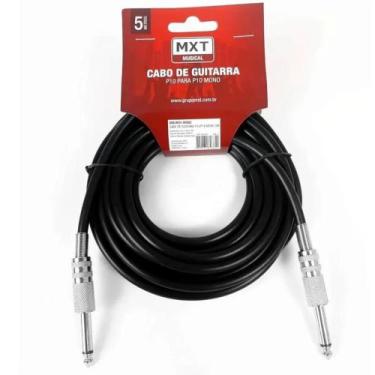 Imagem de Cabo de guitarra emborrachado 10 metros - MXT