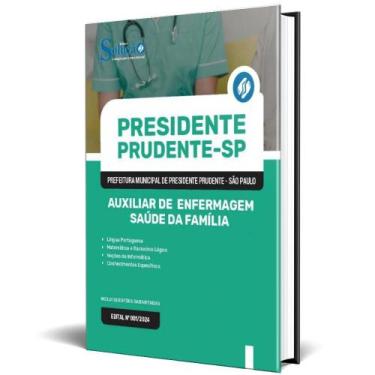 Imagem de Apostila Prefeitura Presidente Prudente Sp 2024 Auxiliar - Editora Sol