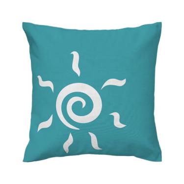 Imagem de Capa de almofada Sol - Coleção Ícones do Brasil - VivaIN Decorações, a