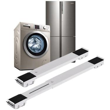 Imagem de Aparelho Movedor Móveis Suporte De Base Com Rodinha Para Geladeira Fogão E Máquina De Lavar Lousa Base Carrinho