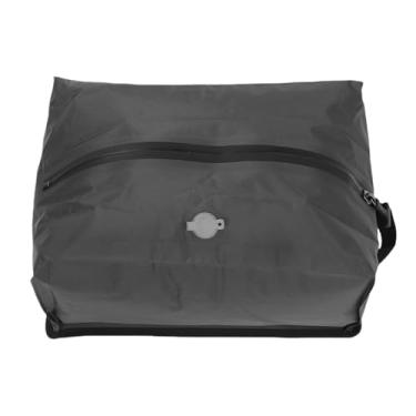 Imagem de GOWENIC Saco de Vácuo de Viagem, 17L Reutilizável Vácuo Selo Embalagem Cubo, Imprensa Estilo de Compressão, Economia de Espaço, para Mala Mochila Camping Cruzeiro 70D TPU Fundo Plano (Sem janela)