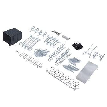 Imagem de 140pcs Ganchos de Pegboard Gailes Pendurados na Parede de Parede para Ferramentas Organizando