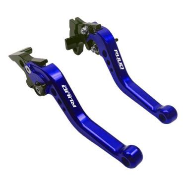 Imagem de Manete Esportivo Pro Ruud Yes 125 Intruder 125 Gsr 125 150i, Azul