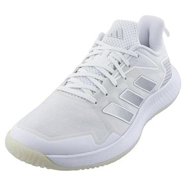 Imagem de adidas Tênis Defiant Feminino, Branco/Prata Metálico/Cinza Um, 6