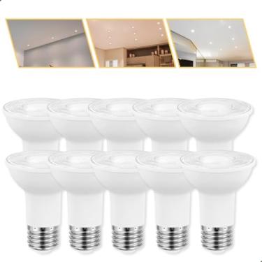 Imagem de 10 Lâmpada Par20 Led 7w 38° Branco Neutro 4000k Bivolt