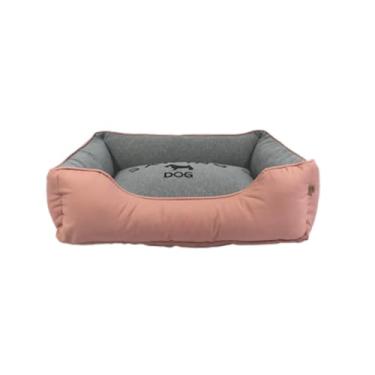 Imagem de Cama caminha com ziper pequena para pet de pequeno porte - cachorros e gatos - Pet(Moletom rose)