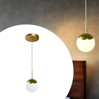 Imagem de Luminaria De Teto Pendente Jabuticaba Dourado G9 Fio 1,5m - DOURADO