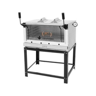 Imagem de Forno Lastro Refratário Gás Infravermelho Gratinador Inox Firiv90 - Ve