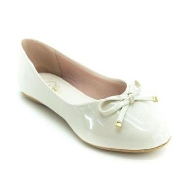 Imagem de Sapatilha Infantil Menina Mini Sua Cia 9112.51071 - Branco-Feminino