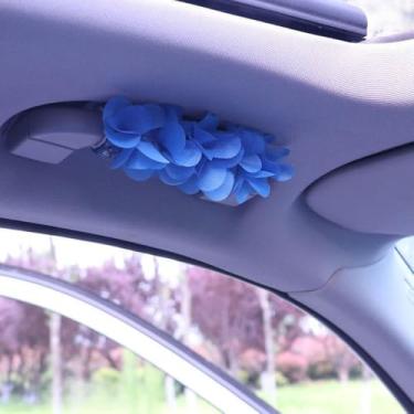 Imagem de MINGZAIQIPEI 2 peças de capa de alça de carro, pétalas de renda fofas luvas de aderência de carro capa de puxador de porta interna, protetor de alça acessórios interiores automotivos (11)