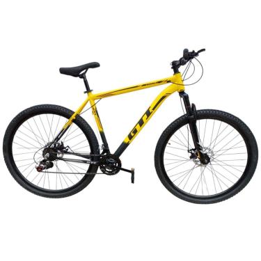 Imagem de Bicicleta 29 Gti Roma 21v Index Quadro Alumínio leve Disco Mecanico Suspencao Dianteira Resistente-Unissex