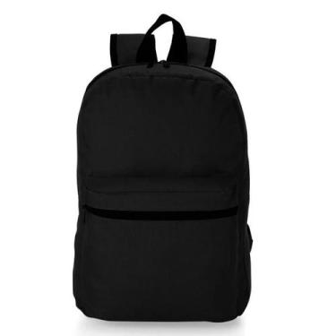 Imagem de Bolsa Mochila Escolar Academia Reforçada Volta Aulas - Bellvi, Preto l