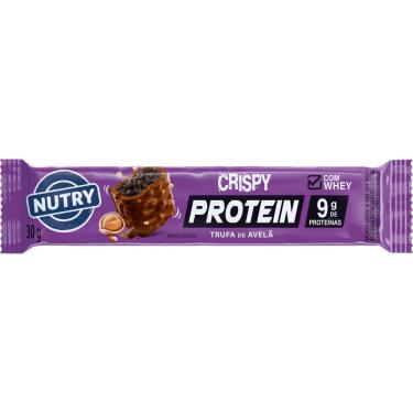 Imagem de BARRA PROTEINA WHEY AVELA 30G NUTRY
