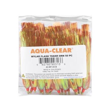 Imagem de Aqua-Clear, Mylar Flash Teaser, laranja, 3,5 pol/8,9 cm, 50 peças