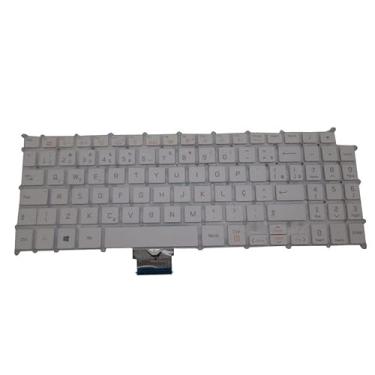 Imagem de Teclado para laptop para LG 15Z960-T 15Z960-T.AA52U1 15Z960-T.AA75U1 Brasil BR Branco Sem Moldura Novo