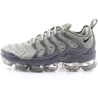 Imagem de Nike Tênis masculino Air Vapormax Plus (AT5681-001, estuque escuro/cinza escuro/antracite/branco) tamanho 4