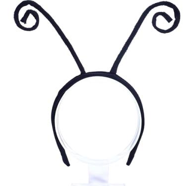 Imagem de QuanHuo-US Butterfly Antenna Ears Headband: Ladybug Hairband Bug Antenna for Halloween Cosplay Costume Accessories Dress Up
